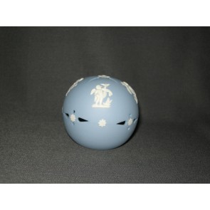 Wedgwood Jasperware blauw 060. potpourri bol