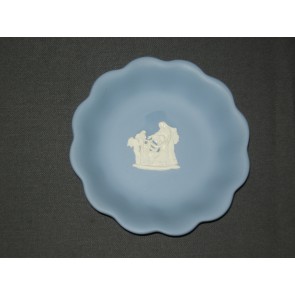 Wedgwood Jasperware blauw 065. schulpschaaltje