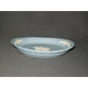 Wedgwood Jasperware blauw 066. ovaal schaaltje