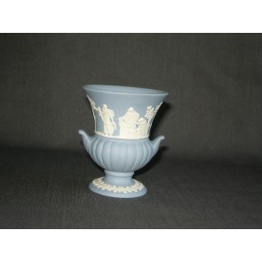 Wedgwood Jasperware blauw 083. lepelvaasje