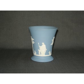 Wedgwood Jasperware blauw 085. vaasje