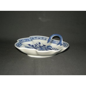 Hütschenreuther Blau Zwiebelmuster bladschaal 17,5 cm.