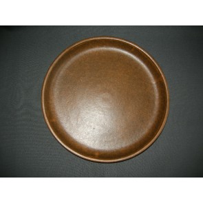 Lucie Q. Bakker Quirina bruin bord / schaal O27 cm.