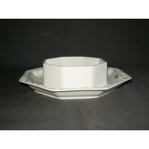 Rosenthal Maria Moosrose botervloot 8-kantig onderschaal