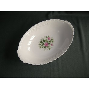 Hütschenreuther Porcelaine Rose decor kleine rozen broodschaal
