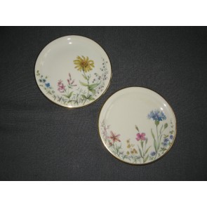 Krautheim Wiesengrund & Bergeshöh'n cakebordjes O12,5 cm. 