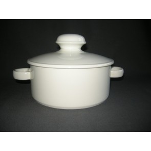 Wedgwood Midwinter plain white dekschaal