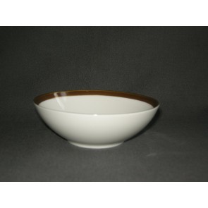 Thomas Medaillon bruin - goudkleurige decorrand dessertschaaltje