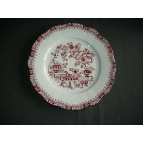 Seltmann & Weiden Theresia rood dinerbord O24 cm.