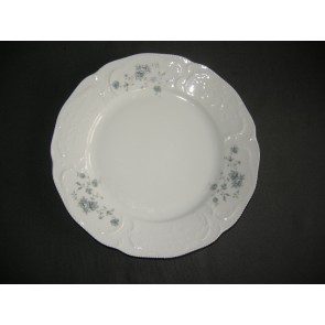 Rosenthal Sanssouci spierwit met blauw / grijze bloemetjes dinerbord