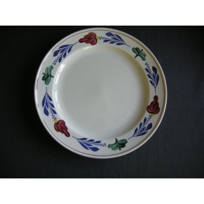 Boch Boerenbont dinerbord O24 cm.
