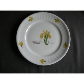 Libelle Wilde Planten dinerbord gele lis