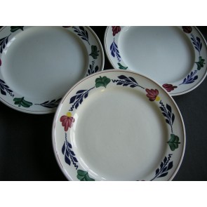 Boch Boerenbont dinerbord O24 cm. met minimale vlekjes