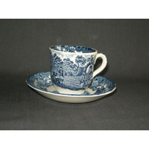 Palissy Avon Scenes espressokop & schotel