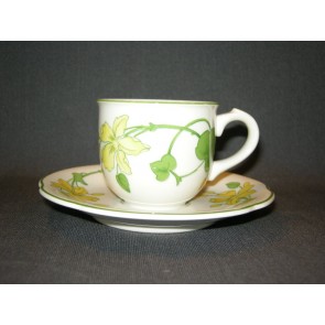 Villeroy & Boch Geranium espressokop & schotel