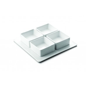 YONG Fest  snackset 5-delig  20 x 20 x H 3,5 cm