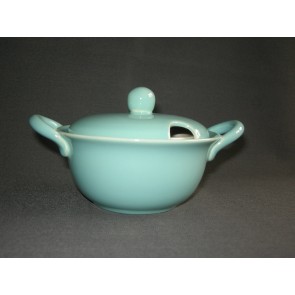 Huizen pastel aqua jampotje