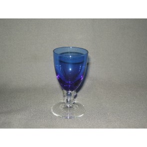 Kristalunie Maastricht carnavalsglas K5 blauw