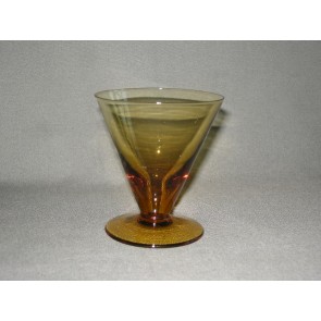 Kristalunie Maastricht carnavalsglas K6 cognac