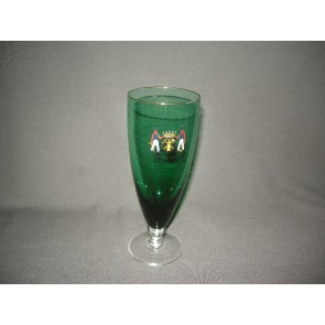 Kristalunie Maastricht carnavalsglas K7 donkergroen "Mijnstreek - Limburg"