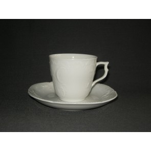Rosenthal Sanssouci WeiS koffiekop & schotel klein