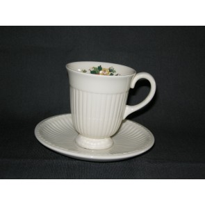 Wedgwood Conway koffiekop & schotel