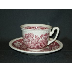 Villeroy & Boch Rusticana rood kop & schotel koffie