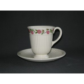 Wedgwood Rosalind koffiekop & schotel