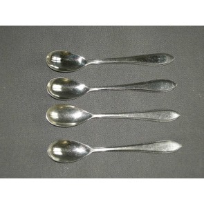 Gero Zilmeta model 718 puntfilet koffielepeltjes 11,5 cm.