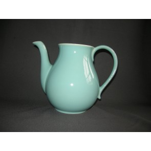 Huizen pastel aqua koffiepot zonder deksel