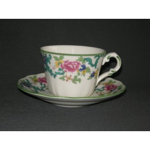 Royal Doulton Floradora green kop & schotel