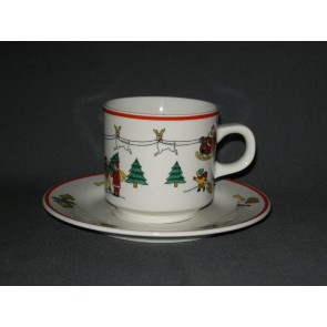 Jamestown China The Joy of Christmas kop & schotel