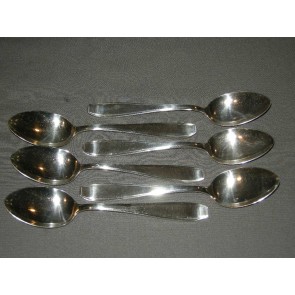 Sola verzilverd model 1640 lepels 20,5 cm.