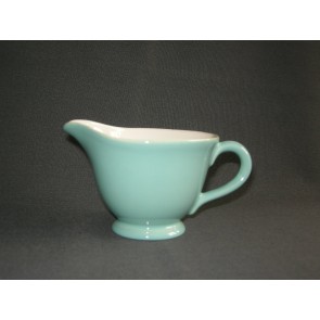Huizen pastel aqua melkkannetje