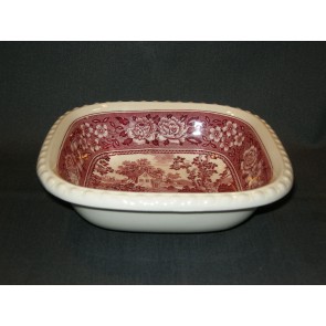 Villeroy & Boch Rusticana rood nestschaal 17,5 x 17,5 x 5 cm.