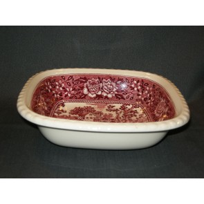 Villeroy & Boch Rusticana rood nestschaal 20,5 x 20,5 x 5,5 cm.
