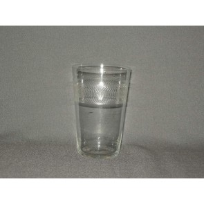 gebruikt glas rollend geld O7 cm.