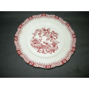 Seltmann & Weiden Theresia rood ontbijtbord O20,5 cm.
