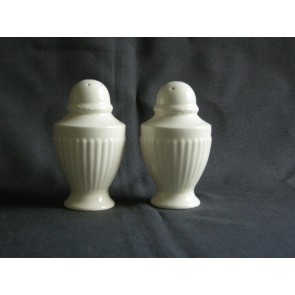 Wedgwood Edme plain peper- en zoutset