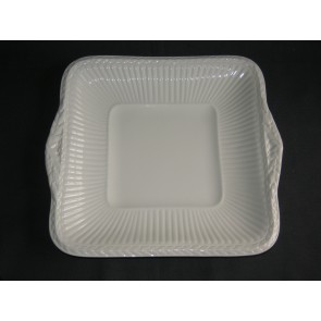 Wedgwood Edme plain presenteerschaal 25,5 x 23 cm.