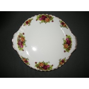 Royal Albert Old Country Rose gebakschaal 26,5 x 23,5 cm.