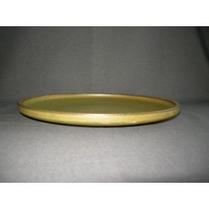 Lucie Q. Bakker Quirina schorsgroen presenteerschaal O28 cm. groen