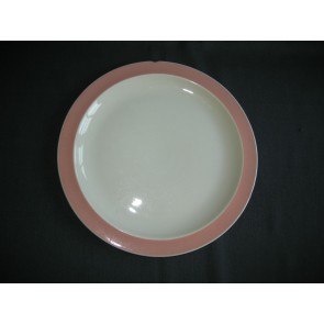 Boch Frères Keralux pastel zalmrose presenteerschaal