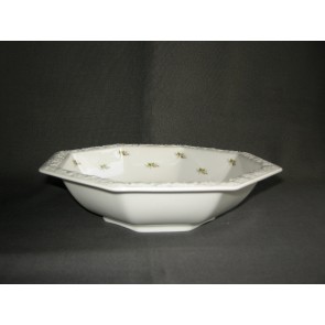Rosenthal Maria Moosrose saladeschaal, decor sleets