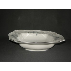 Rosenthal Sanssouci spierwit met blauw / grijze bloemetjes saladeschaal