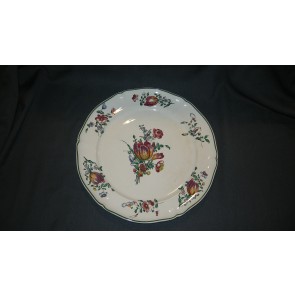 Villeroy & Boch Alt Strassburg oud stempel schaal rond plat  O33,5 cm.