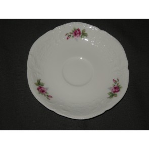 Rosenthal Sanssouci spierwit rose pioenroos schotel O13,5 cm.