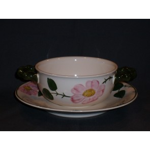 Villeroy & Boch Wild Rose soepkop & schotel