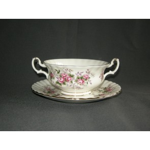 Royal Albert Lavender Rose soepkop & schotel