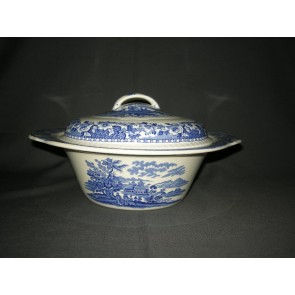 Woods Seaforth blauw soepterrine